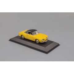 1:43 Масштабная модель Volkswagen Karmann Ghia Coupe 1955 --1959 Yellow/Black