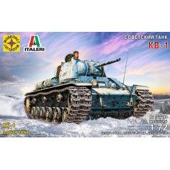 1:72 Сборная модель Советский танк КВ-1