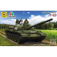 1:72 Сборная модель Советский танк-62