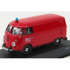 1:43 Масштабная модель Volkswagen T1 Kastenwagen 1963 "Feuewehr Solingen"