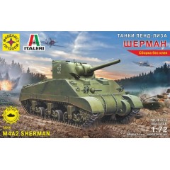 1:72 Сборная модель Шерман серия: танки ленд лиза