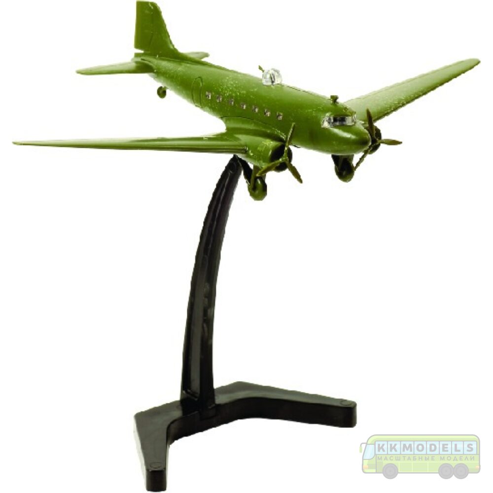 1:200 Сборная модель Советский транспортный самолет Ли-2 (1942-1945)