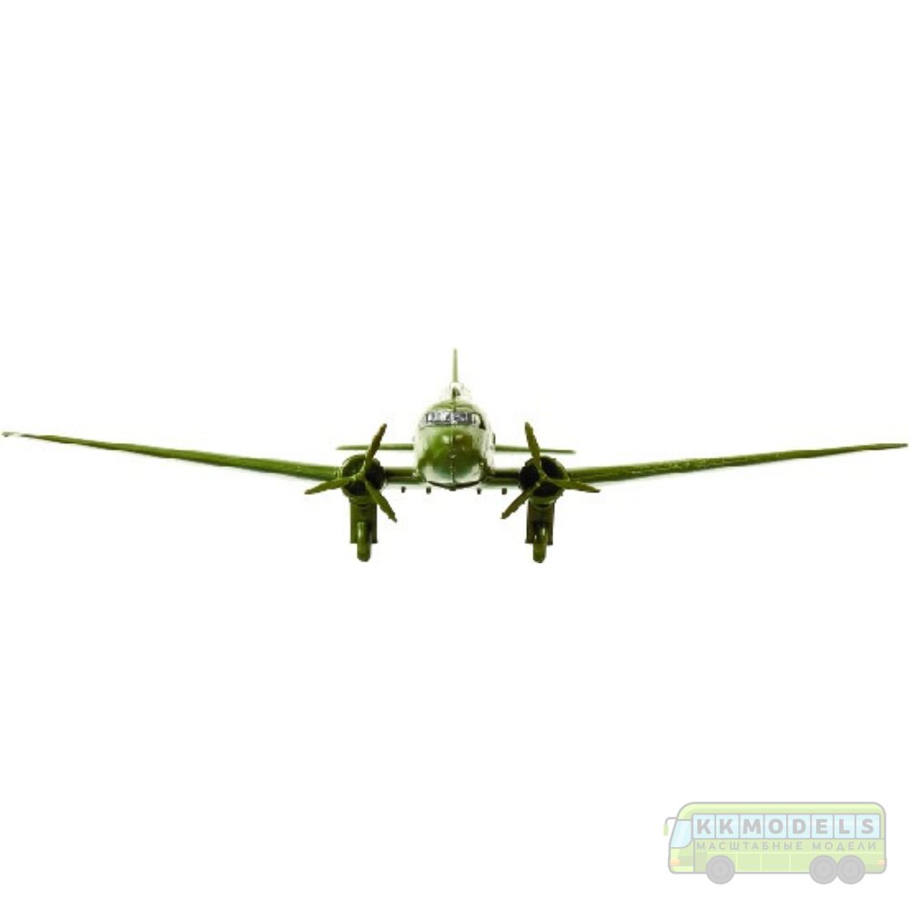 1:200 Сборная модель Советский транспортный самолет Ли-2 (1942-1945)