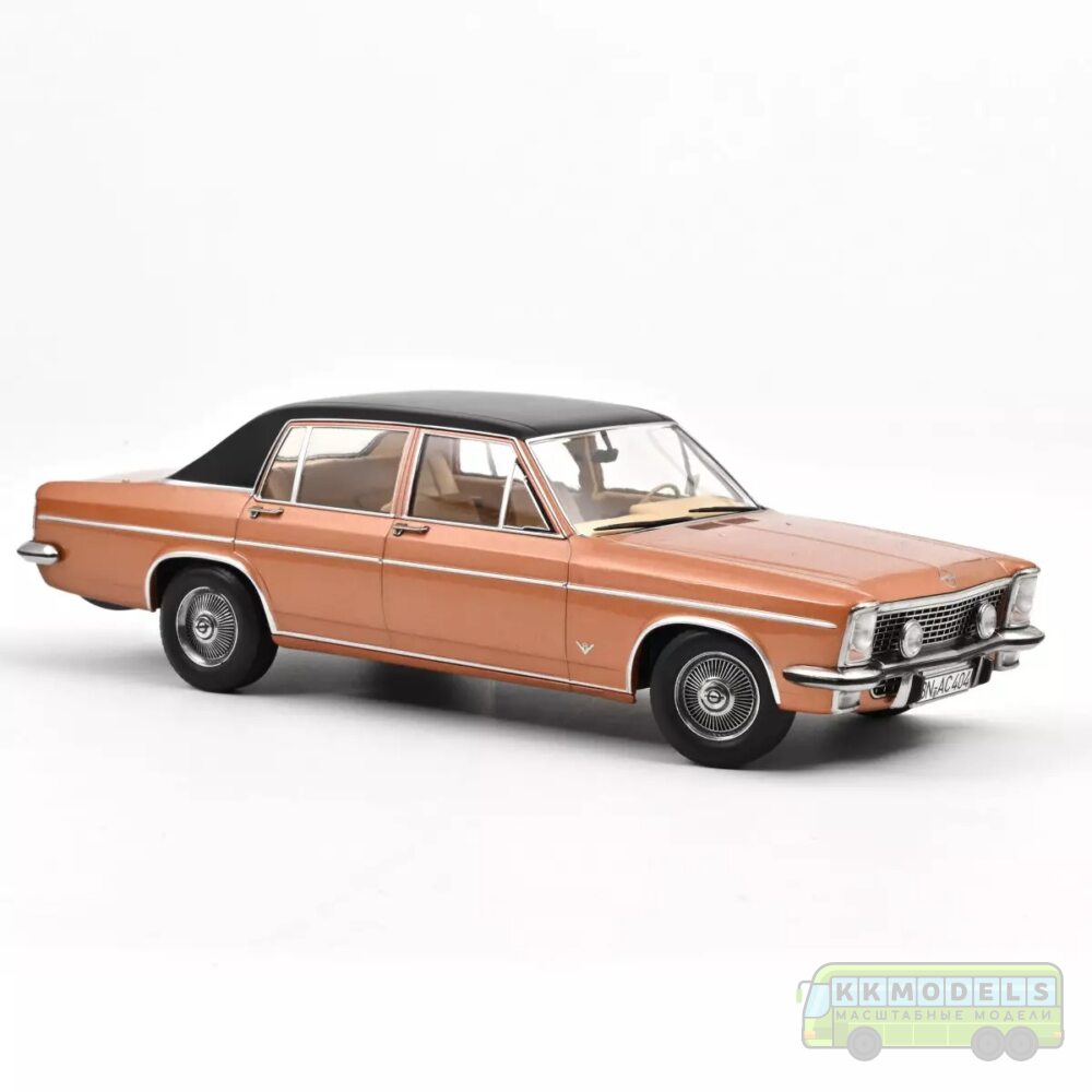 1:18 Масштабная модель OPEL Diplomat B V8 1969 Copper Red