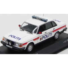 1:43 Масштабная модель Volvo 240 GL 1986 "Politi Norway"