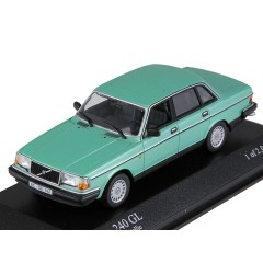 1:43 Масштабная модель Volvo 240 GL 1986 Green Metallic