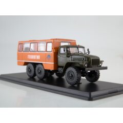 1:43 Масштабная модель Вахтовый автобус НЕФАЗ-42112 (4320)