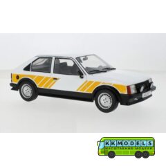 1:18 Масштабная модель OPEL Kadett D SR 1983 White/Yellow