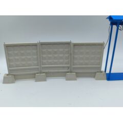 1:43 Ворота на въезд АТП (с элементами забора ПО-2)