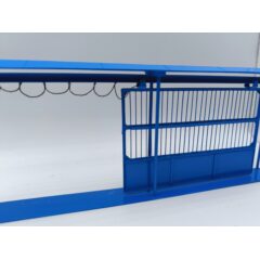 1:43 Ворота на въезд АТП (с элементами забора ПО-2)