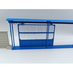 1:43 Ворота на въезд АТП (с элементами забора ПО-2)