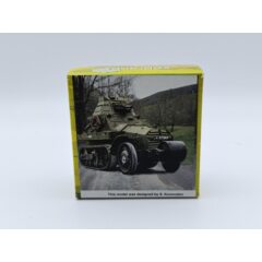 1:100 Сборная модель Французский полугусеничный бронеавтомобиль Schneider AMC P16
