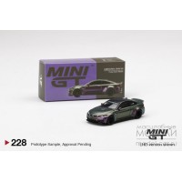 1:64 Масштабная модель LB WORKS BMW M4 Purple Green