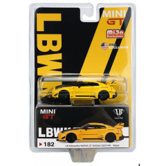 1:64 Масштабная модель LB-SILHOUETTE WORKS GT NISSAN 35GT-RR YELLOW