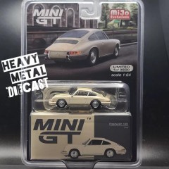 1:64 Масштабная модель MINI GT 1963 Porsche 901 Ivory