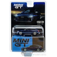 1:64 Масштабная модель AUDI RS6 Avant blue