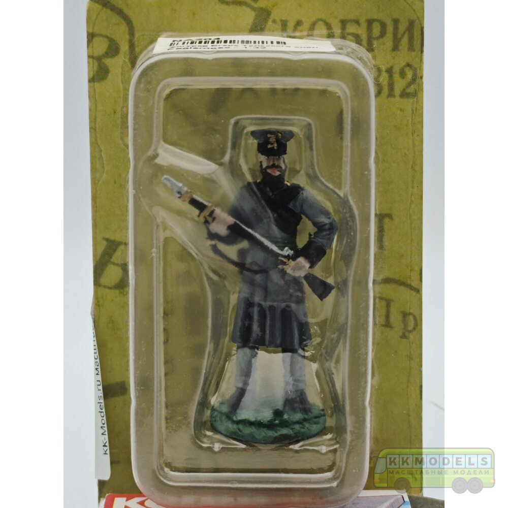 1:32 Фигурка Егерь Тульского ополчения, 1812 г.