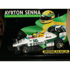 1:43 Масштабная модель WILLIAMS FW 08C FORD - AYRTON SENNA - 1983