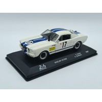 1:43 Масштабная модель FORD Mustang Shelby 350gt 4.7l V8 Coupe Team C.dubois №17 24h Le Mans (1967) Claude Dubois - Chris Tuerlinckx, White Blue