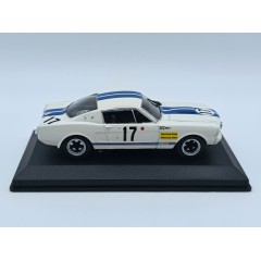 1:43 Масштабная модель FORD Mustang Shelby 350gt 4.7l V8 Coupe Team C.dubois №17 24h Le Mans (1967) Claude Dubois - Chris Tuerlinckx, White Blue