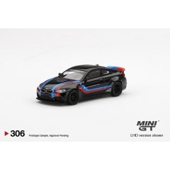 1:64 Масштабная модель Mini GT Mijo Exclusive BMW M4 LB Works Black with M Stripes