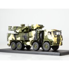 1:43 Масштабная модель КАМАЗ-6560 ЗРПК 96К6 (Панцирь-С1) камуфляж Пустыня