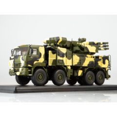 1:43 Масштабная модель КАМАЗ-6560 ЗРПК 96К6 (Панцирь-С1) камуфляж Пустыня