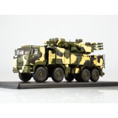 1:43 Масштабная модель КАМАЗ-6560 ЗРПК 96К6 (Панцирь-С1) камуфляж Пустыня