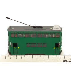 1:72 Масштабная модель трамвай 6Th Generation Hong Kong Tram 1986 зеленый