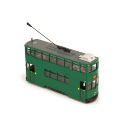 1:72 Масштабная модель трамвай 6Th Generation Hong Kong Tram 1986 зеленый