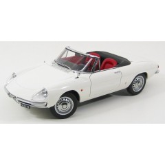 1:18 Масштабная модель Alfa Romeo 1600 Duetto Spider 1966 White