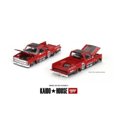 1:64 Масштабная модель Kaido House x MINI GT 1:64 Chevrolet Silverado Red