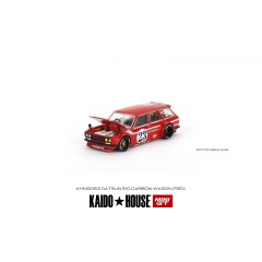 1:64 Масштабная модель Kaido House x MINI GT 1:64 Datsun KAIDO 510 Wagon Red