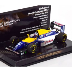 1:43 Масштабная модель Williams RENAULT FW15 - ALAIN PROST - WORLD CHAMPION 1993
