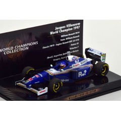 1:43 Масштабная модель Williams RENAULT FW19 - JACQUES VILLENEUVE - WORLD CHAMPION 1997