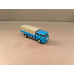 1:87 Масштабная модель SKODA 706 бортовой с тентом, синий