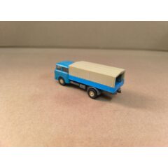 1:87 Масштабная модель SKODA 706 бортовой с тентом, синий