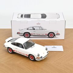 1:12 Масштабная модель PORSCHE 911 Carrera RS 2.7 1973 Grand Prix White/Red
