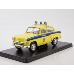 1:24 Легендарные Советские Автомобили №77 - Москвич-407 "Милиция"