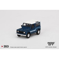 1:64 Масштабная модель Land Rover Defender 90 County Wagon, stratos blue
