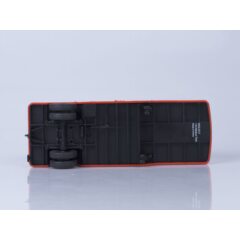 1:43 Масштабная модель Прицеп МАЗ-5217, бело-красный