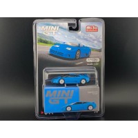 1:64 Масштабная модель Mini GT Bugatti EB110 GT Blu Bugatti Blue