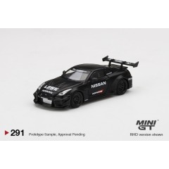 1:64 Масштабная модель Mini GT Mijo Exclusive Nissan 35GT-RR Ver.2 LB-Silhouette WORKS GT "Advan" Matt Black
