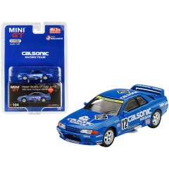 1:64 Масштабная модель Nissan GT-R R32 #12 Japan Calsonic