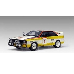 1:18 Масштабная модель Audi Quattro LWB A2 Rally 1984 H. Mikkola #1