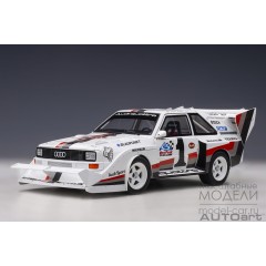 1:18 Масштабная модель Audi Quattro S1 #1 Pikes PeakWinner 1987 W. Röhr