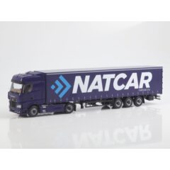1:43 Масштабная модель КАМАЗ-54901 с п/п НЕФАЗ-93341 NATCAR
