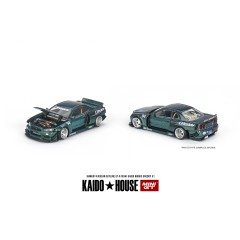 1:64 Масштабная модель Nissan Skyline GT-R (R34) Kaido Works "GReddy V1"