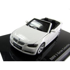 1:43 Масштабная модель BMW 3 Series Convertible 2007 (White) с открывающимся капотом