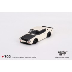 1:64 Масштабная модель Nissan Skyline Kenmeri "Liberty Walk", white